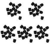 75 Pcs Reemplazo Stylus Tips Reemplazo Silicone Nib Cover para lápiz táctil Stylus Touchscreen Pen(pluma excluida) 75 piezas