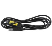 SUC-C3 Cable de cargador de datos USB Cámara ES65 ES70 ES63 PL150 PL100 Negro