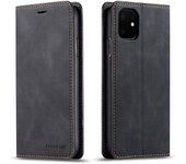 FORWENW Fantasy Series Silky Touch Wallet Phone Case with Covering for iPhone 11 6.1 inch (2019)