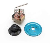 Controlador de temperatura de termostato AC 250V 16A 50-300 NC NO para horno eléctrico