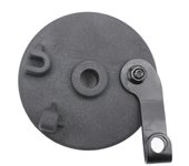 Freno de tambor de scooter eléctrico para MI 3 Lite Scooter Brake PADS Ensamblaje de piezas de scooter eléctrico Negro