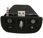 Adaptador de auriculares estéreo para control por voz Xbox Conector de sonido estéreo de 3,5 mm Potenciador de sonido para Xbox One para Xbox Serie...
