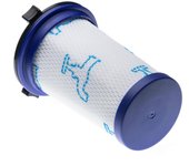 Filtro de aspirador vhbw compatible con OBH Nordica EO9051NO/4Q1, EO9051NO/4Q0 Aspirador - Filtro de espuma blanco/morado