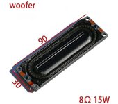 Nuevo para Samsung Tv Speaker Ua46c5000pr Ua32c4000p Bn96-12941c Bn96-13406b 8ohms 10w 100% Prueba 9030 15W 2PCS
