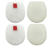 Juego de filtros lavables y reutilizables para la esponja aspiradora Shark IC300 IZ251UK IZ201UK