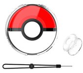 unbrand para Pokmon GO Plus + 2023 Estuche con correa de mano, TPU Estuche protector a prueba de golpes para Pokémon GO Plus