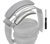 Kit de diadema de reemplazo para auriculares Bose Qc35 y Quietcomfort 35 Ii (QC35 Ii), fácil instalación de bricolaje Plata