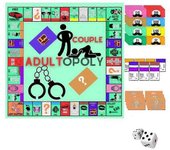 Pareja Juego de Mesa Adultopoly Juego de Mesa Pareja Opoly Juego de Mesa Entretenimiento Juegos de Cartas de Mesa Cou