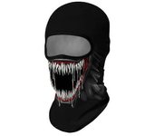 JWL 2pcs Venom Punisher Pasamontañas Camuflaje Cuello Polaina Sport Bufanda de Ciclismo Pañuelo Motocicleta Cubierta Facial Completa Casco Forro Má...
