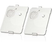 Yuxin 2 piezas de placas de cubierta de bobina, placa deslizante de plástico de la cubierta de la bobina para máquina de coser cantante #416428301-...
