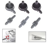 Conector de manguito de brazo de monitor de presión arterial digital - Tamaños de 4 mm / 5 mm / 6 mm: bueno B