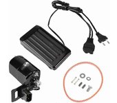 Motor de máquina de coser, pedal de control, pedal universal para máquinas de coser antiguas, piezas de repuesto del motor de costura de 180 W con ...
