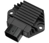 Rectificador regulador de voltaje para TRX450S/ES Foreman (1998-2001), TRX350 (2000-2006) y VT750 (2004-2009) negro