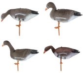 MagiDeal Tiro Al Aire Libre Caza Objetivo Señuelo Jardín Decoración Césped Asustador Ganso Pájaro Pato Casa Decoración Jardín Miniaturas Tipo C