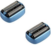 Cabezal de casete de lámina de afeitadora de repuesto de 2 piezas adecuado para 40B adecuado para Braun CoolTec CT2s CT2cc CT3cc CT4s CT4cc CT5cc C...