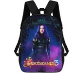 Descendientes Mal Mochila Hombro Mochila Escolar Mochila Multiusos Mochila Portátil 16.1 X 11.8 X 4.5inches