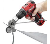 Cortador de placa eléctrico: tijeras eléctricas para cortar láminas de metal planas con un grosor de 0.03 pulgadas o menos2096 dg