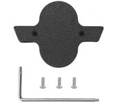 Para SmartTag 2 Asiento de bicicleta Localizador de montaje Cubierta protectora Anti-Lost Universal Bike Holder Covers Accesorios de bicicleta A Negro