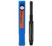 Escariador ajustable Herramienta de sujeción manual 6 flautas 64 mm Longitud 9SiCr 19?21 mm Rango de ajuste