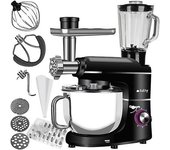 Ruhhy Robot de cocina planetario con batidora de 2200W
