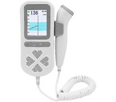 Monitor de frecuencia cardíaca portátil doppler fetal portátil para bebés monitor Doppler de bolsillo para el embarazo