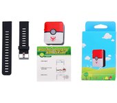 Unbrand Para Pokmon Go Plus + Auto Catch pulsera de pulsera, pulsera Bluetooth Auto Catch Smart Watch Game Accessory Rojo-blanco B