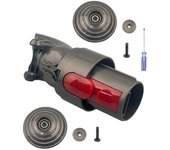 For V10 V11 V15 Vacuum Cleaner Accessories 100W Direct Drive Suction Connector Adapter+V-Ball Wheel