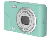 Cámara digital para niños, 1080p 48mp cámara para niños, cámaras portátiles regalo para niños niños adolescentes niña niño (verde)