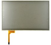 Vidrio del panel digitalizador de la pantalla de la prensa del coche para PRIUS HYBRID MFD RADIO CLIMATE 2006-2009 Verde