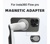 Para Insta360 Flow Magnetic Adapter Base Gimbal Mobile Magafe Expansion Parts