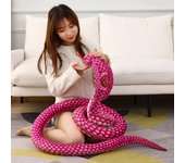 unbrand Juguete de peluche de serpiente grande Juguete de peluche gigante Juguete de peluche de serpiente de peluche ideal para la comodidad Ayuda ...