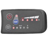 S810 E-Bike Meter Pantalla LED 36V IP65 para bicicleta eléctrica Medidor de bicicleta eléctrica 5PIN Negro