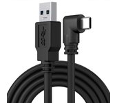 Cable de enlace de 3 metros/5 m/10 m Cable de transferencia de datos compatible con Oculus Quest 2 Negro 6m