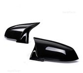 Para BMW Serie 1 F20 F21 116i 118i 120i 125i 130i Hatchback 2012-16 Cubierta del espejo lateral de visión trasera Patrón de fibra de carbono Acceso...