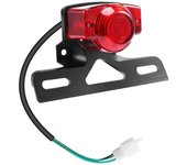 Luz trasera de la luz trasera de la motocicleta para la luz trasera del mono Z50 Z50JZ Z 50 KDF rojo