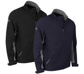 Callaway Golf Hombre 2025 Premium SwingTech Chaqueta cortavientos de golf resistente al agua Peacoat L