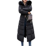 Chaqueta de invierno para mujeres Chaqueta acolchada de algodón Abrigo Maxi Abrigos largos acolchados para mujeres Chaqueta de abrigo de guisante p...