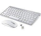 Teclado y ratón inalámbricos para Apple Imac Windows o Android (2.4g Wireless)