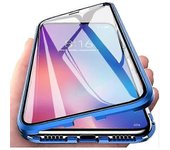 Vivo Y33s Y21s 6 58" Estuche de Adsorción Magnética Ultra Delgada Protección 360 Delantero y Trasero Templado Gla Boris