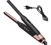 Kipozi Pencil Flat Iron, Plancha pequeña para cabello corto y Pixiecut, plancha de pelo de barba de titanio de 0.3 pulgadas con temperatura variabl...