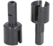 Copa de salida diferencial de 2 piezas La resistencia profesional al desgaste reduce la fricción Copa de salida de diferencial de metal para Tamiya...