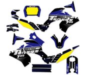 Redkid Carrocería de motocicleta Calcomanías de vinilo Calcomanías gráficas Pegatinas para Yamaha Tenere 700 XTZ700 T7 T700 2019 2020 2021 2022 202...