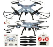 Pricenet Syma X5HW 2.4GHz RC Dron Cámara Wi-Fi Azul