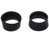 Copas oculares de microscopio Protectores oculares de goma flexibles Diámetro interior 35-37mm Negro