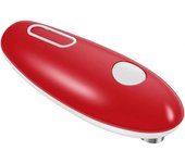 Utensilios de cocina Abridor de botellas Latas abiertas Abrelatas eléctrico Fruta enlatada Abridores automáticos de carne para almuerzos Gadgets Rojo