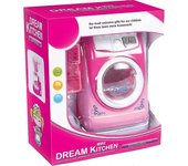 Lavadora Plástico Niños Niños Jugar Casa Juego Juguete Simulación Lavadora Juguete Rosa