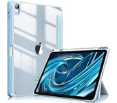 Ipad Air 5ª Generación (2022) / Ipad Air 4ª Generación (2020) Cubierta a prueba de golpes de 10,9 pulgadas con carcasa trasera transparente FIIS Az...