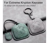 para Zeekr Bluetooth Key Cover Keychain Auto Interior Styling Accessories El tipo A es de color gris claro