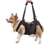 Unbrand Arnés de elevación para perros, ayuda de movilidad ajustable para pasear mascotas para perros mayores, perros discapacitados con pies débil...