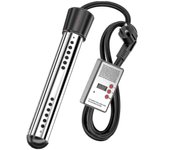 Calentador de bañera 3000w Calentador de inmersión eléctrico Calentador de inmersión de viaje, Calentador de inmersión de acero inoxidable, Calenta...